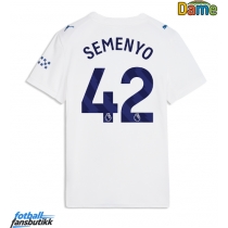 Manchester City Antoine Semenyo #42 Tredjedrakt Dame 2026-27 Kortermet